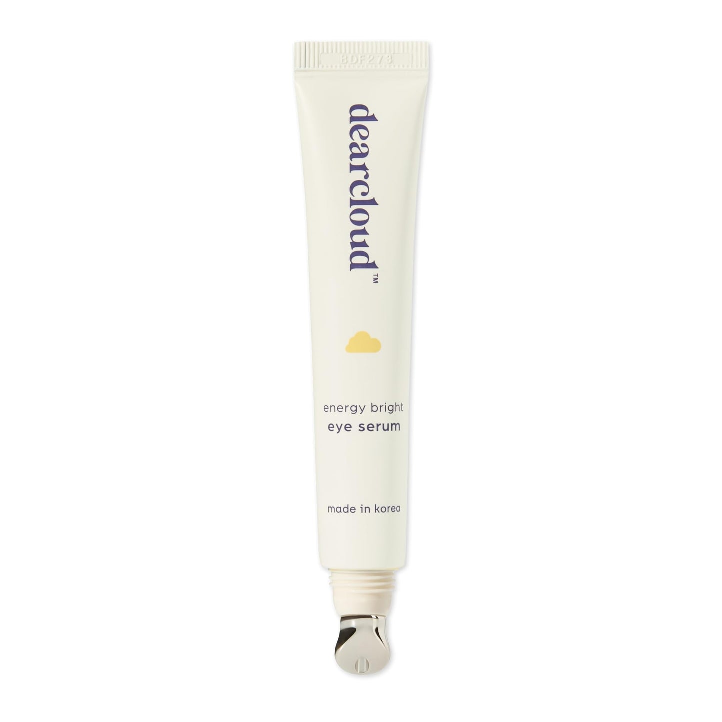 dearcloud Energy Eye Serum - Under Eye Serum for Puffiness and Bags with Vitamin C & Dipeptide-2 - Korean Skincare for Dark Circles (.68 fl oz)