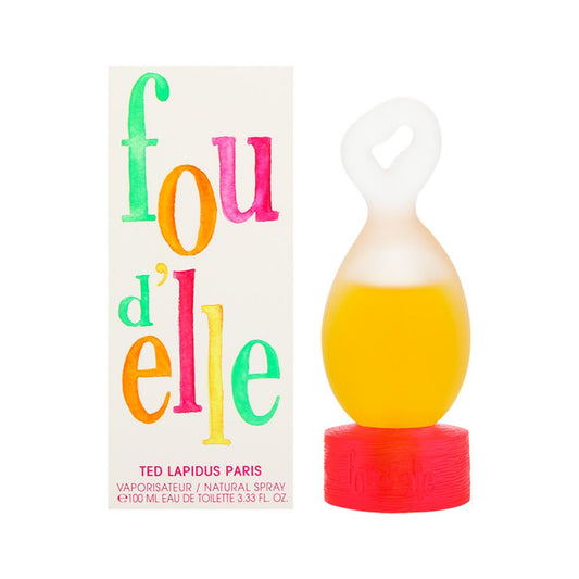 Fou D'elle Lapidus By Ted Lapidus For Women. Eau De Toilette Spray 3.3 OZ