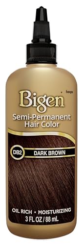 Bigen Semi-Permanent Haircolor #Db2 Dark Brown 3 Ounce (88ml) (6 Pack)
