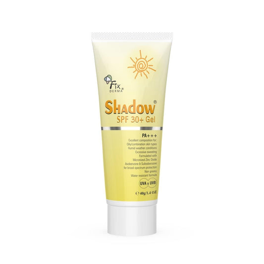 THRU Shadow Sunscreen SPF 30+ Gel Sunscreen For Oily Skin, Sun Screen Protector SPF 30 For Body & Face, Broad Spectrum For UVA & UVB Protection Non
