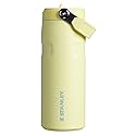 Stanley IceFlow Flip Straw 2.0 Water Bottle 16 OZ | Built-In Straw with Larger Opening | Lightweight & Leak-Resistant | Insulated Stainless Steel…