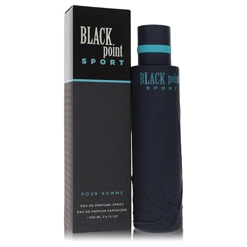 Yzy Black Point Sport Eau de Parfum Spray for Men, 3.4 Ounce