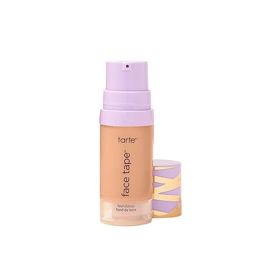 tarte face tape foundation - Full-Coverage Waterproof Makeup, Hydrating & Smoothing, Natural Matte Finish for Transfer-Proof Comfortable Long-Wear Foundation, Vegan & Cruelty-Free, travel size, 29N