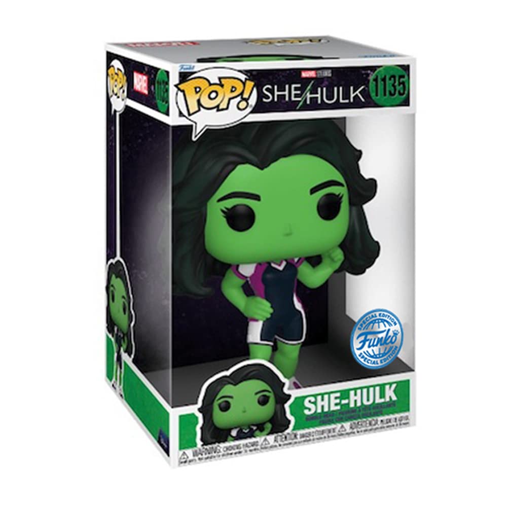 Funko Pop Jumbo Marvel She-Hulk Collectibles Figure Toy