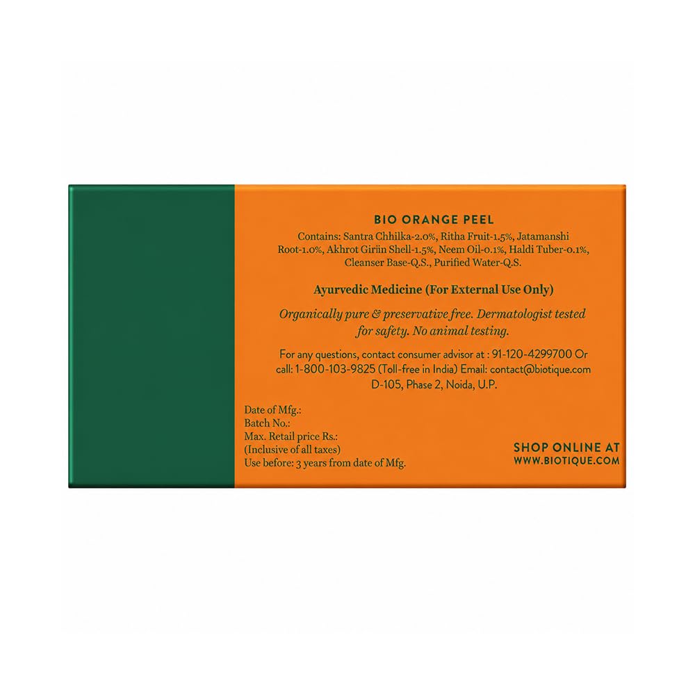 Biotique Orange Peel Body Cleansers 150g