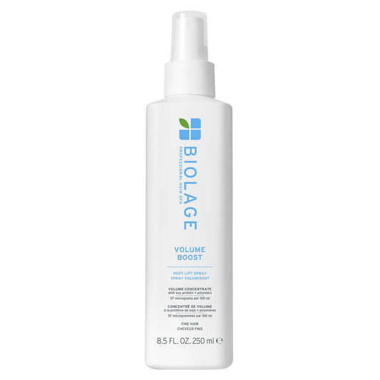 Biolage Volume Boost Volumizing Spray - Adds Bounce, Movement & Fullness, Root Lift Spray for Fine Hair, Soy Protein & Polymers, Paraben-Free & Vegan