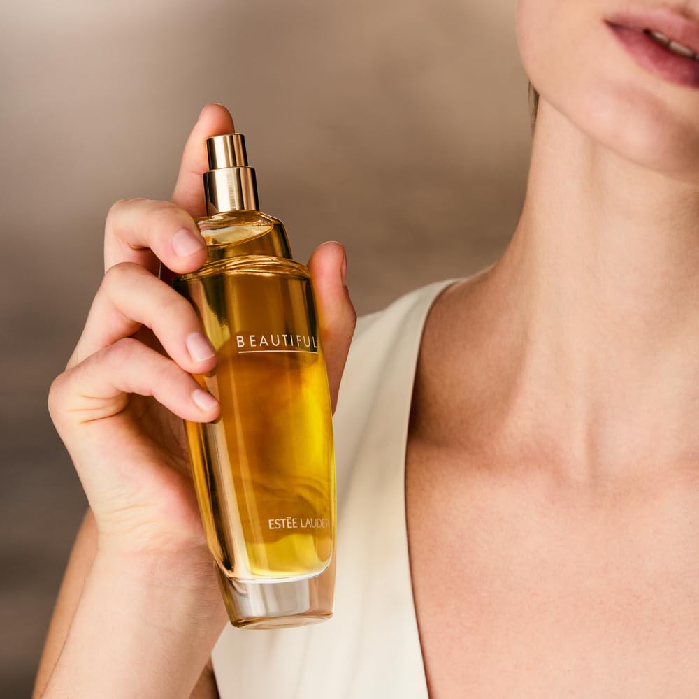 Estée Lauder Beautiful Eau de Parfum Spray with Notes of Rose, Lily, Tuberose & Orange Flower | Perfumes for Women, 5.0 Fl Oz