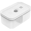 ZWILLING Fresh & Save Plastic Lunch Box, Airtight Food Storage Container, Meal Prep Container, BPA-Free, Grey, Semitransparent - Medium