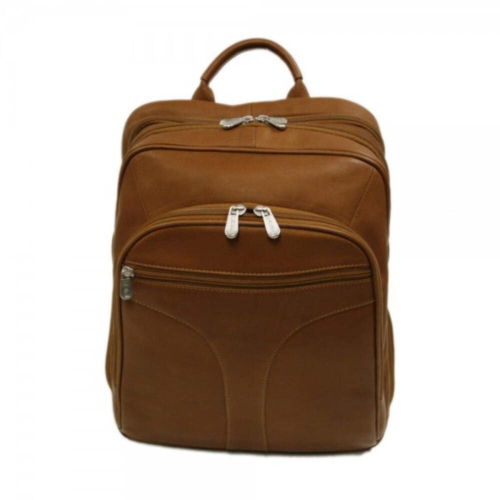 Piel Leather Checkpoint Friendly Urban Backpack, Black, One Size