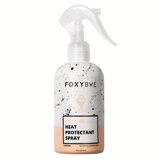 FoxyBae Heat Protectant Spray - Thermal Hair Styling Mist for Curling Iron & Blow Dryer - Prevents Frizz, Damage & Breakage, 8oz Beauty & Personal Care FoxyBae
