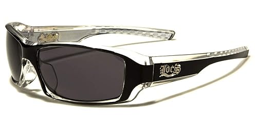 Locs Two Tone Original Gangsta Shades Fashion Statement Translucent Frame Sunglasses