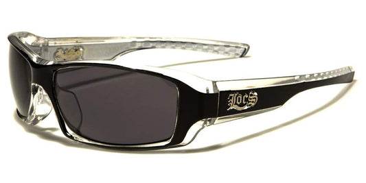 Locs Two Tone Original Gangsta Shades Fashion Statement Translucent Frame Sunglasses