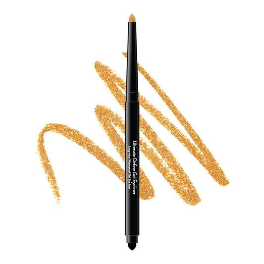 Sistar Ultimate Define Gel Eyeliner Pen Long Lasting Smudge Free Smooth Application Waterproof Liner (Bright Bronze)