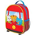 Skip Hop x Daniel Tiger Mini Toddler Backpack, Preschool Ages 1-4, Trolley Friends