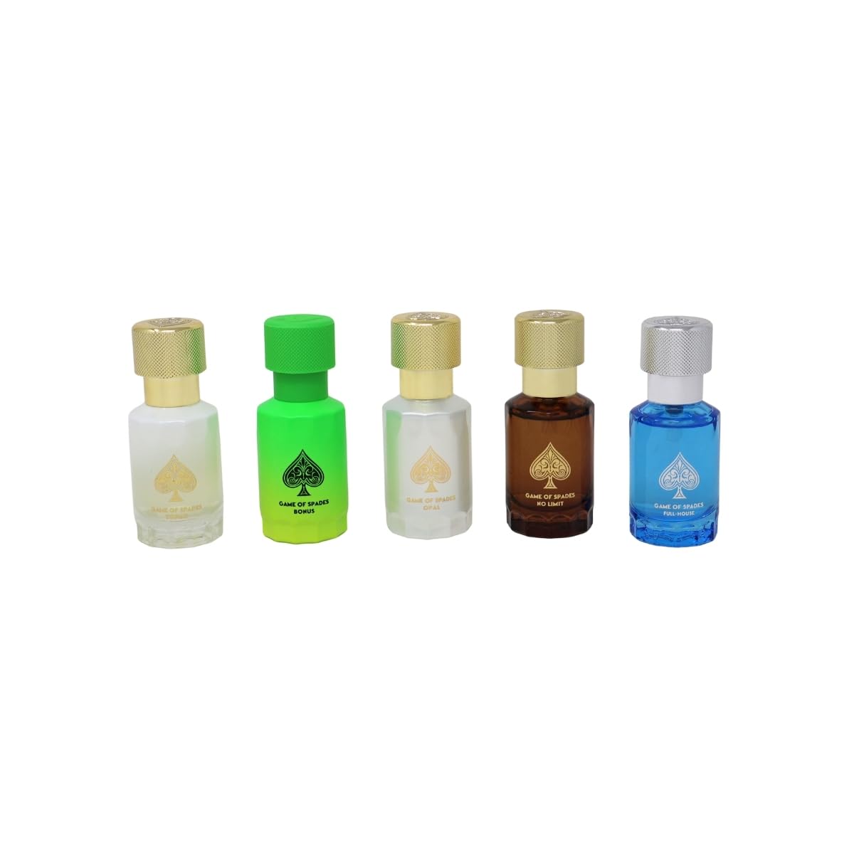 Jo Milano Diamond Edition Paris Game of Spades EMERALD 8PCS GIFT SET spray for Unisex (FRAGRANCE EXPERT'S EXCLUSIVE)
