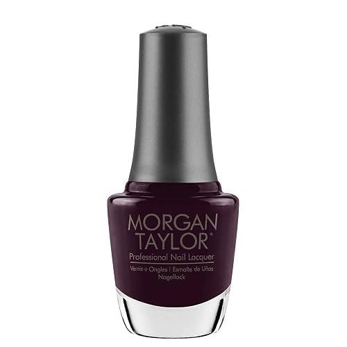 Morgan Taylor Nail Lacquer (Love Me Like A Vamp) Purple Professional Lacquer, Vibrant, Chip-Resistant, Fast-Drying, Long-Lasting, High-Shine, Perfect Beauty & Personal Care Morgan Taylor