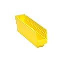 Quantum Storage Systems QSB100YL Economy Part Organizer Yellow Bins 12" L x 3" W x 4" H 36 Pack