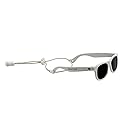 green sprouts i play Flexible Sunglasses Rectangular, White, 35mm