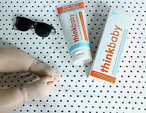 Thinkbaby - SPF 50+ Braod Spectrum Organic Sunscreen - 3 oz - 2 pack