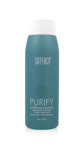 SURFACE Hair - Purify Clarifying Cleansing Shampoo - Clarify, Deep Cleanse, Sulfate Free - 8 fl oz