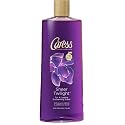 Caress Body Wash, Sheer Twilight Black Orchid & Juniper Oil Scent 18 oz (Pack of 4)