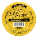 EBIN NEW YORK 24 HOUR LOCK'N POMADE Braid Formula Honey & Bee’s 2.7oz | Ideal for Braiding, Twisting, Edges | Extreme Firm Hold, High Shine | No