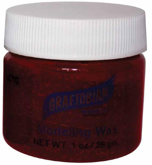 Graftobian Theatrical Modeling Wax Blood Color Pro Make-Up Special Effect 1oz Beauty & Personal Care Graftobian