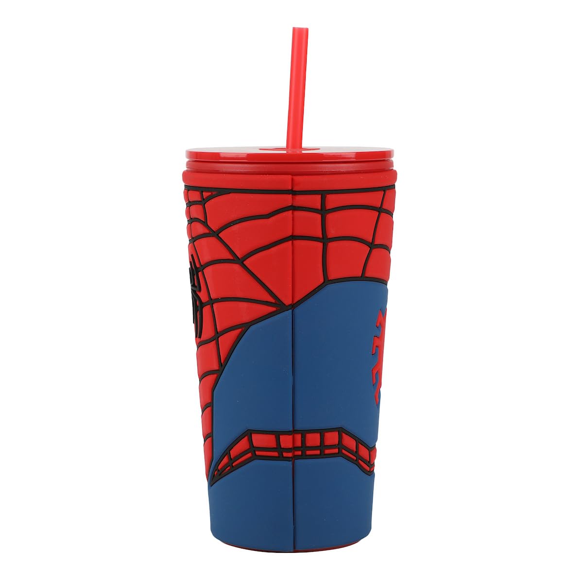 Bioworld Marvel Spider-Man Suit Up 20 oz Tumbler with Straw