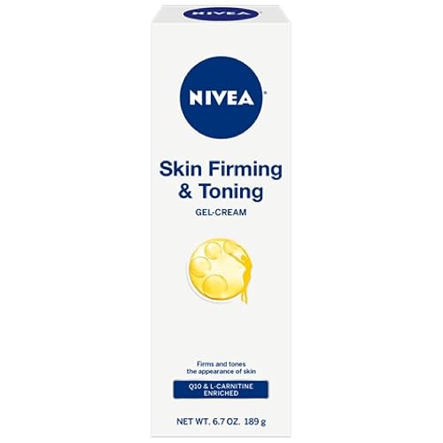 NIVEA Skin Firming & Toning Gel Cream, 6.7 Oz, Pack of 2