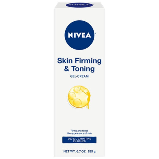 NIVEA Skin Firming & Toning Gel Cream, 6.7 Oz, Pack of 2