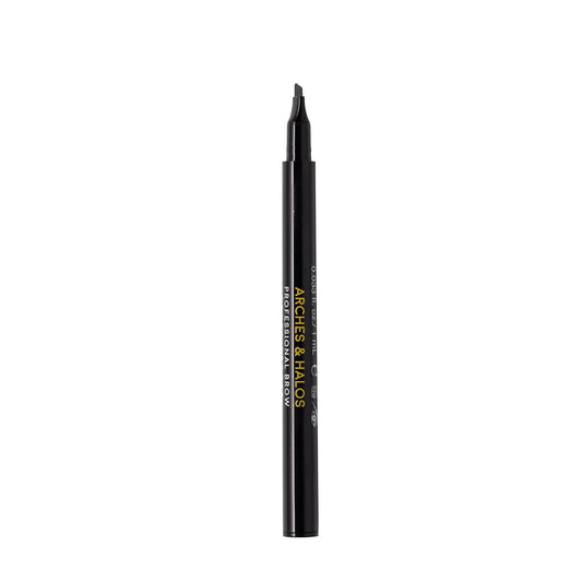 Arches & Halos Microblading Brow Shaping Pen - Fuller, More Defined Brow - Long-lasting, Smudge Resistant, Rich Color - Vegan and Cruelty Free Makeup