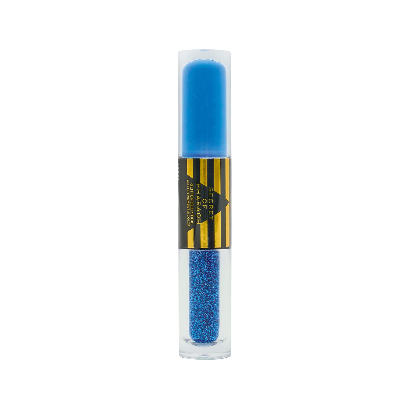 EBIN NEW YORK Secret of Pharaoh Glitter Duo Stick Sea Goddess | Dual-Ended Primer & Glitter Face Makeup Stick | Creamy Long-Lasting Shimmer Finish |