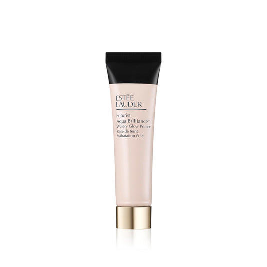 Estée Lauder Futurist Aqua Brilliance™ Watery Glow Makeup Primer with Hylauronic Acid for Triple Moisture, Travel Size, 0.5 Ounce