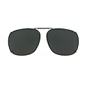 Solar Shield Polarized Clipons 57 sqr 3, Grey