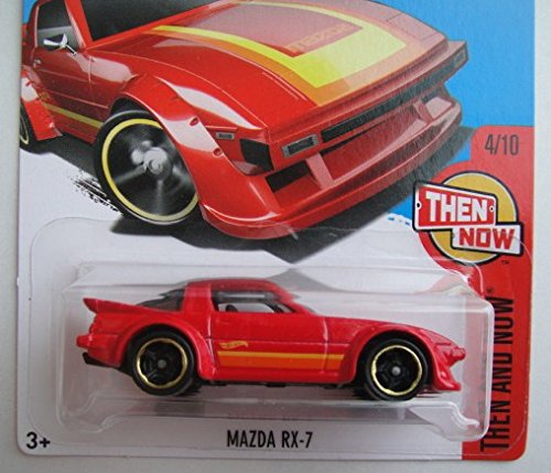Hot Wheels Then and Now 4/10, RED Mazda RX-7 KMART Exclusive