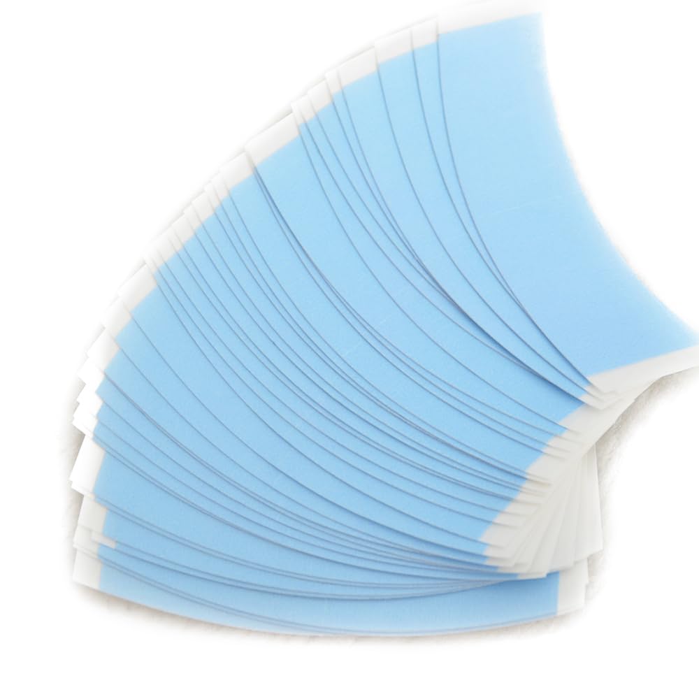 AIRAO "Lace Front" WalkerTape Hair System Tape Bonding Toupee Hairpiece Hair Extensions Tape Adhesive Glue Strips Wig Tape Double Sided Shape C