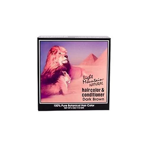 Light Mountain Light Mountain Dark Brown Henna 4 oz.