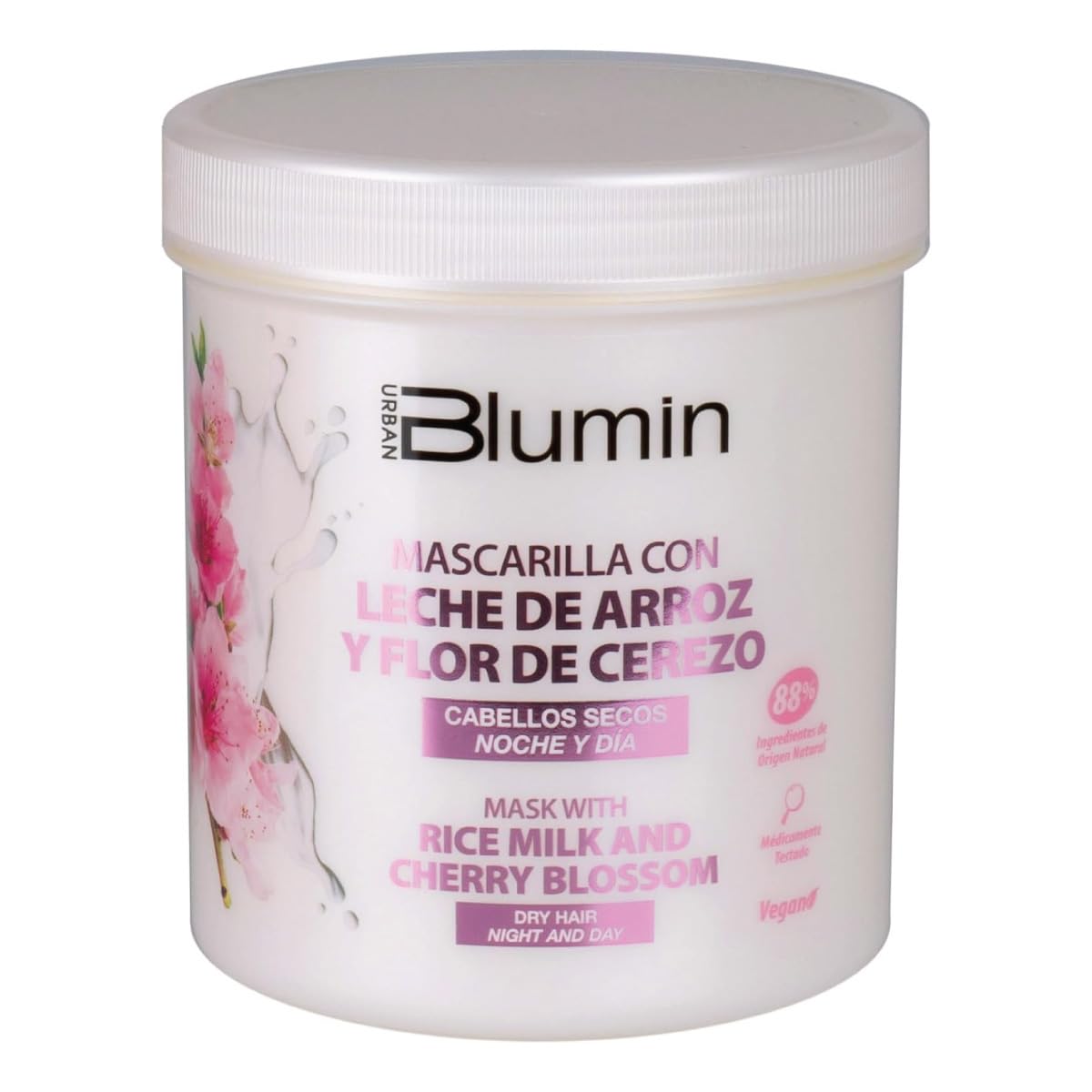 Blumin-Shampoo (1000 ml) & Mask (700 ml) Rice Milk and Cherry Blossom