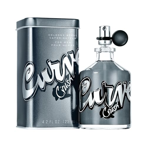 Curve Crush Men's Cologne Fragrance Spray, Gift for Him, Casual Day or Night Scent, 4.2 fl oz