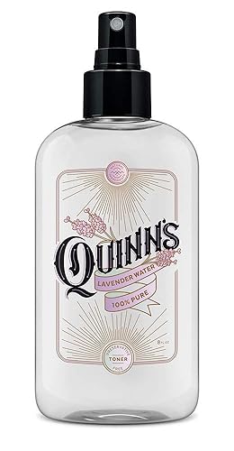 Quinn’s Lavender Water- Natural Pillow Spray - Relaxing Aromatherapy - Facial Body Mist 8 Ounce