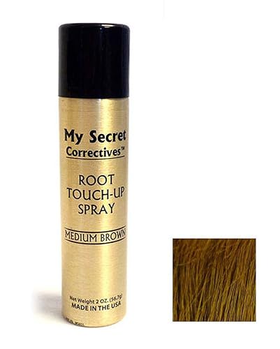 My Secret Correctives Root Touch-Up Spray - 2 oz - MEDIUM BROWN
