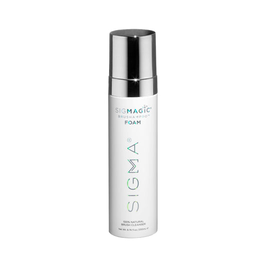 Sigma Beauty Sigmagic Foam Makeup Brush Shampoo - Makeup Brush Cleaner Solution with Professional Grade Formula to Remove Makeup Residue and Build Up
