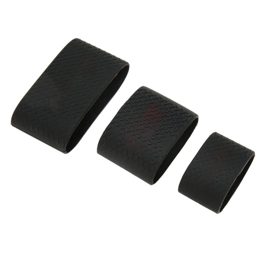 Barber Clipper Bands, Universal Clipper Bands Slip Black Easy Installation Slicone for Hair Salon Beauty and Personal Care Jopwkuin