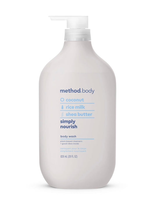 Method Body Wash, Simply Nourish, Paraben and Phthalate Free, 28 oz (Pack of 1) Beauty & Personal Care Method