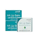Hyalogic HA Lip Balm - Moisturizing Lip Balm with Hyaluronic Acid & Coconut Oil - Hydrating Lip Care for Dry, Chapped Lips - Natural, Unflavored