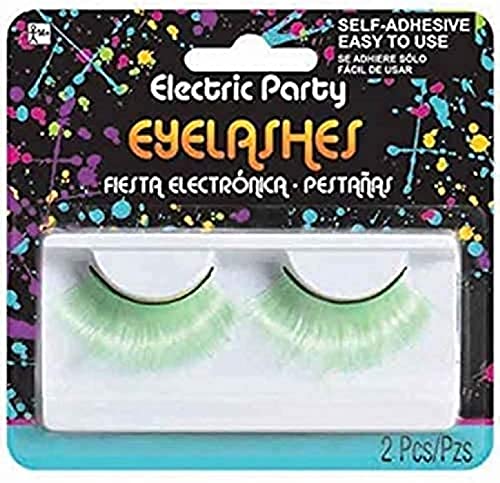 Amscan Neon Green Eyelashes