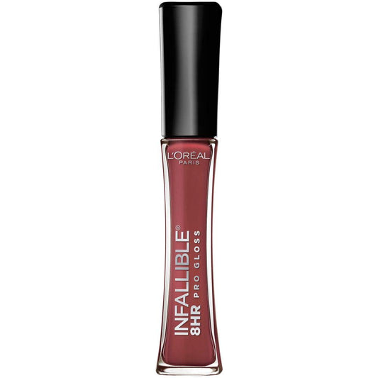 L’Oreal Paris Makeup Infallible 8 Hour Hydrating Lip Gloss, Sangria, 0.21 Fl Oz Beauty & Personal Care L'Oreal Paris
