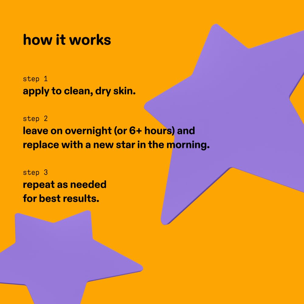Starface Hydro-Star Recovery Acne Patches Purple