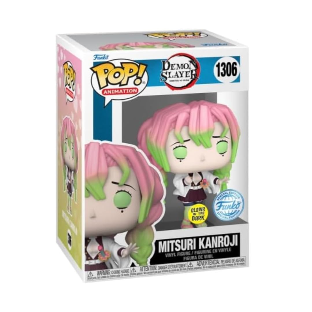 Funko Pop! Animation: Demon Slayer - Mitsuri Kanroji *Glow in The Dark* (Fundom Exclusive), 76702