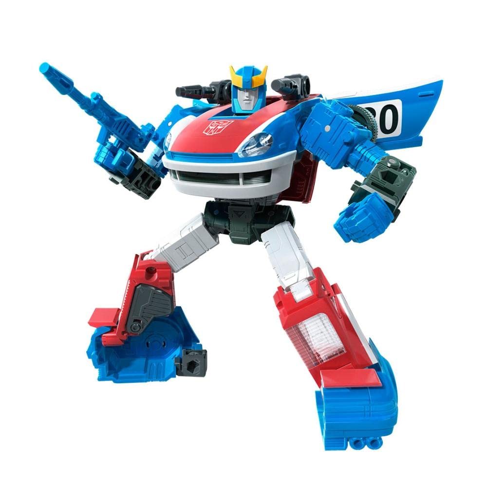 Transformers Toys Generations War for Cybertron: Earthrise Deluxe WFC-E20 Smokescreen Action Figure - Kids Ages 8 and Up, 5.5-inch
